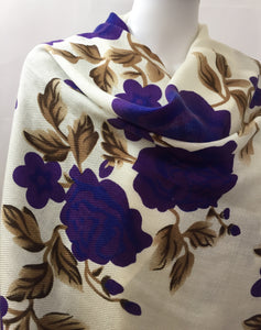 Cashmere Floral scarf